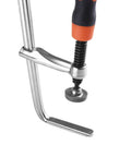 Track F Clamp For 3/8 x 3/4 Double Cut T-Track, 6 Inch Opening, 2 3/8 Inch Throat, Heavy Duty Universal Woodworking