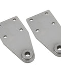 Bolt-On Radius Rod Frame Bracket Set For Hairpin Or Radius Rod Suspension, Steel chassis mounts with 3/8 inch mount holes