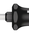 Side view of Pro Grade Kraftform Plus Phillips Screwdriver With Lasertip PH2 Tip 4 Inch Shaft Ergonomic Multi Component Handle For Comfort.