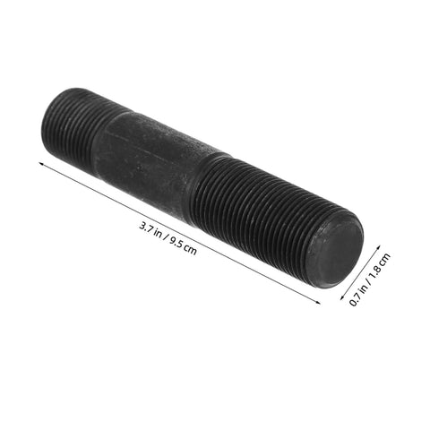 Close-up of pull rod from Hydraulic Punch Kit For Electrical Metal Conduit, Pro Manual And Electric Driver Set with dimensions.
