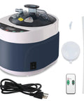 4L Portable Sauna Steamer With 1500W Heating, Fast Heat, Stainless Steel Pot, Home Spa Fumigation Steam Machine with accessories