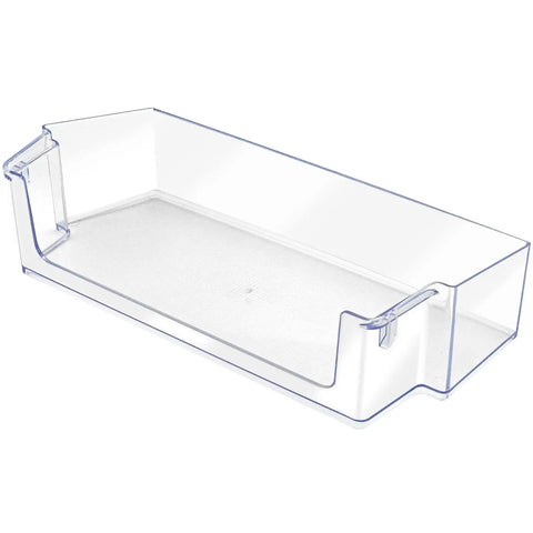 W11239961 Refrigerator Door Shelf Bin Replacement, clear PE material, for WRS325SDH, WRS311SDH, right fresh food door bin.