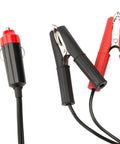 Car adapter and battery clips for Sure Sharp 12V Handheld Electric Chainsaw Chain Grinder And Sharpener with 16 ft cable.