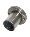25mm Round Flange Linear Motion Bushing Ball Bearing LMF25UU For CNC And 3D Printer Guides, Carbon Steel Construction