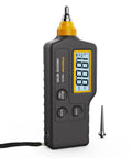 Pro Grade Handheld Vibration Meter Digital Tester Built Tough with display and sensor, ideal for motor diagnostics and predictive maintenance.