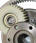 Close-up of Electric Bike Tool 36T Planetary Gear With Clutch 36mm Set, showing nylon gear and metal components.