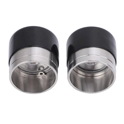 2 Pack Stainless Steel Trailer Wheel Bearing Protectors With 1.980 Inch Hub Size Auto Check Grease Indicator For Boat Trailer