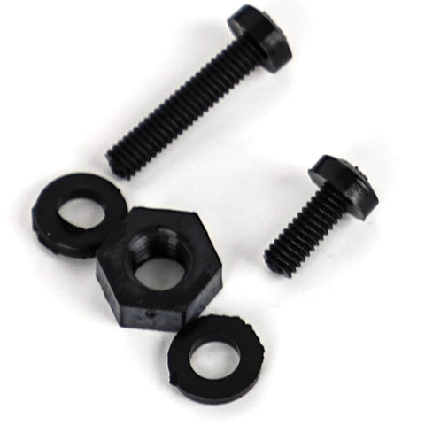 Nylon Screws Nut Washer Kit 270 Pcs M2 To M5 Plastic Hex Standoff Mounting Hardware Set For DIY Electronics And Furniture Assembly Durable Non Conductive, black nylon screws, nuts, washers