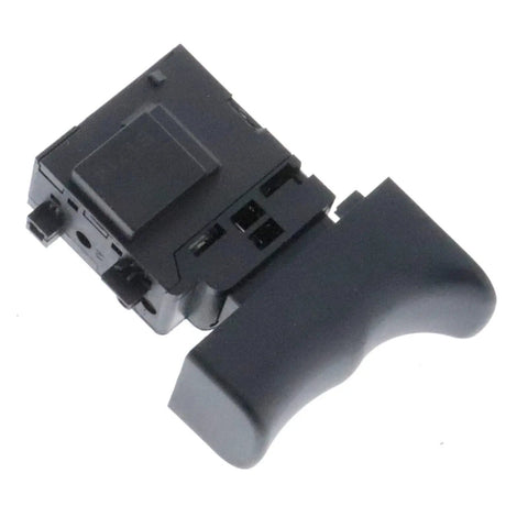 Electric Drill Trigger Switch Replacement Part 90542231 for Corded Drills DIY Friendly Universal Power Tool Control Fixes Unresponsive Trigger and Unstable Speed Intermittent Motor Shutdown, black plastic