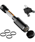 Five Eighth Inch Trailer Hitch Pin Lock Fits Two To Two And A Half Inch Receivers Three And A Half Inch Span Heavy Duty Anti Theft Lock