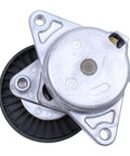 Top view of Mercedes Drop In Belt Tensioner And Idler Pulley Kit With Drive Belt Assembly for various models 1998-2011
