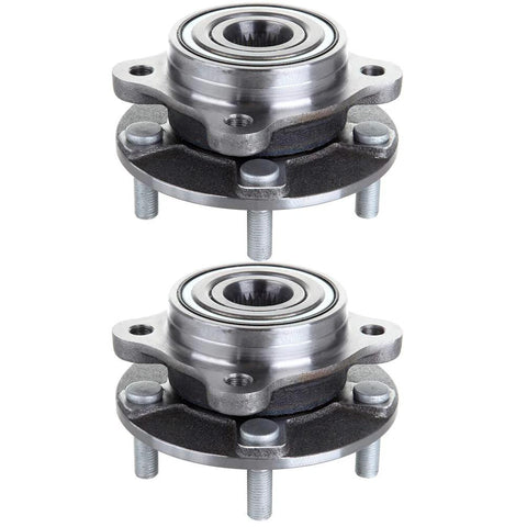 Front Wheel Hub Bearing Set 2 Pack Drop In For Dodge Stealth 1991 To 1996 And Mitsubishi 3000GT 1991 To 1999 Lancer 2.0L 2003 To 2006