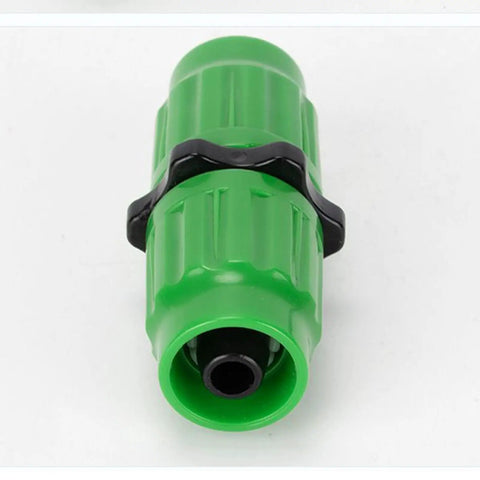 Ultimate Expandable Hose Repair Kit With 10 Heavy Duty Pipe Parts For Fixing Leaks, Burst Hoses And Garden Connections Fast Using Double Layer Sealed Design That Holds Strong Under Pressure Today., green ABS garden hose repair connector with black sealed coupling