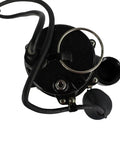 Top view of Beast Of A 1/2 HP Cast Iron Sewage Pump With Piggy Back Float Switch, submersible waste pump