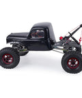 Side view of a Rescue Tow Truck Wrecker Kit DIY Tool For One Tenth Scale RC Crawlers Featuring CNC Machined Aluminum Alloy Anodized Finish