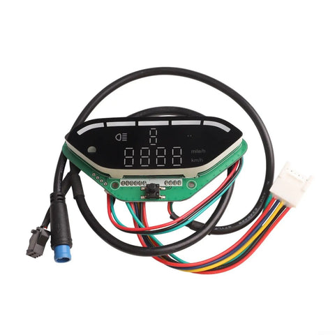 Easy Install Single Brake System For E9T Electric Scooter Display Meter Replacement And Maintenance Instrument Panel Parts Kit Lightweight 5 Grams 89x41mm Compact For A Safe Smooth Ride Upgrade with cable connections