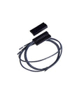 Magnetic Switch Replacement Kit for 32 Series RV Step Black Finish components and wiring shown on white background.