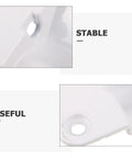 Close-up of Adjustable Bed Rail Brackets for Safe Drop Down Rails Easy Install Bed Base Support Accessories with stability indicators.