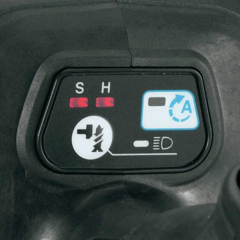 Control panel of 18V LXT Sub-Compact Brushless Drill And Impact Driver Go-To Combo Kit, 2-Piece Set showing speed settings.