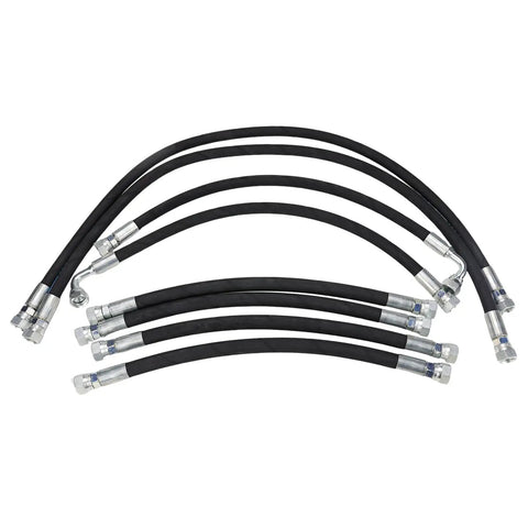 Front Loader Hydraulic Hoses Kit Fits LA350A LA401 LA402 LA402-1 Boom And Bucket Cylinder Hoses Includes 7J303-76610 75535-66620 7J999-95562