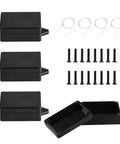 4 Pack IP65 Waterproof Junction Box Outdoor Plastic Electrical Project Box Enclosure With Fixed Ear For Electronics Weatherproof