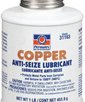 Copper Anti Seize Lubricant jar, single pack, for auto parts and machinery, prevents bolts from seizing, heavy duty use.