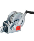 Beefy Heavy Duty Hand Winch 3500 Lbs With 32 Ft Steel Wire Rope Hand Crank Winch For ATVs Boats Trailers Trucks Auto Marine 4 To 1 And 8 To 1 Gear Ratios Durable And Reliable, steel hand winch with crank