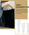 Heavy Duty Drywall Anchors Kit 300 Pieces With Screws And Plugs White POM Material Easy Install Expansion Tubes demonstration