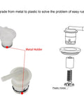 Diagram of 2 Pack Fuel Tank Vent Valve Kit With Grommet Seals For Jeep Cherokee XJ Wagoneer Comanche MJ Grand Cherokee ZJ Wrangler YJ 84-96 showing metal and plastic holders