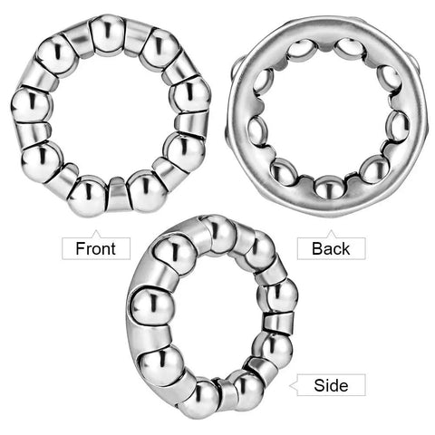 Bike Crank Bearing Set Replacement Bottom Bracket For 14 Inch Kids Bikes 9 Ball Bearings One Quarter Inch Ball Size Four Pack
