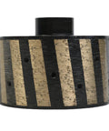 3 Inch Diamond Drum Grinding Wheel For Sink Hole Profiling Built Tough Heavy Duty Resin Bonded Pro Grinder Bit showing side view with striped design.