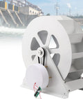 Rugged Outdoor Water Wheel Turbine Generator 100W Go To Ponds Streams Rivers And Canals Portable Hydroelectric Power Kit