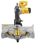 Top Tier 12 Inch Corded Compound Miter Saw Featuring Slick Slide Fence Knockout Accuracy Heavy Duty Build And Game Changing Precision For Serious Woodworkers Renewed Single Bevel Design, front view showcasing motor and base.