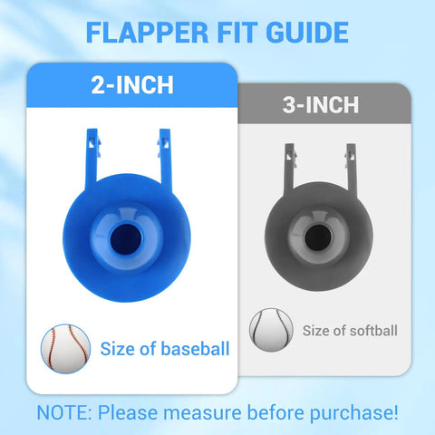 2 Inch Toilet Flapper Replacement Fits Most 2 Inch Flush Valve Toilets From American Standard Kohler Fluidmaster Toto Gerber Leak Proof Rubber Seal With Stainless Chain Blue 1 Pack Easy Install Water Saving, blue 2-inch toilet flapper fit guide