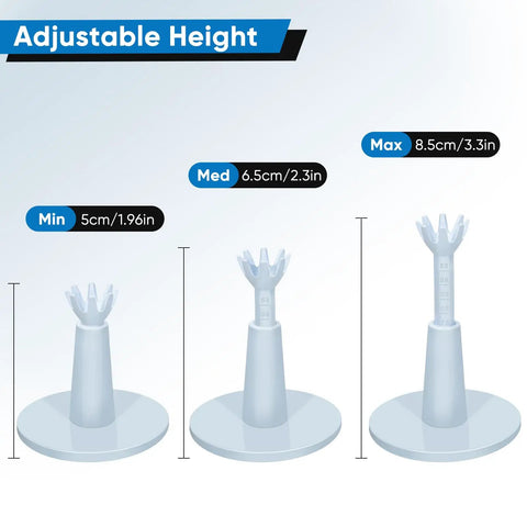 Adjustable Golf Tees For Driving Range And Simulator Beefy Unbreakable Rubber Tees Built For Durability And Stability Height Adjustable