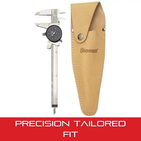 Premium Leather Holster for 6 Inch Dial Caliper with Durable Protection, Quick Access, and Secure Fit, a Precision Tool Accessory Built for Pro DIYers, 915 Model