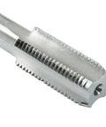 Close-up of 1/2-20 UNEF Tap And Die Set, Right Hand Thread Cutting Kit, High Speed Steel Tap, for Machinists and Engineers.