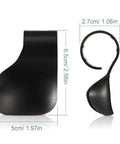 Four Black Motorcycle Throttle Mounts Ride Ready Wrist Throttle Assist Rest For Handlebar Grips Cruise Control Assist