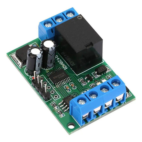 Ultra Compact RS485 Modbus RTU Serial Port Relay Module With Six Operational Modes 12V One Channel PLC Controller close-up