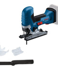 Real Deal 18V Cordless Jigsaw Packing Brushless Muscle And Quick Swap Blades For Carving Curves Without Skipping Sleek Tilt Base bright work lamp accessories