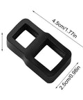 Silicone Door Knob Stopper Wall Protector Anti Collision Door Handle Guard Pocket Sized Portable Travel Kit dimensions and details.