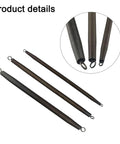 Heavy Duty Pvc Pipe Bender Spring 420Mm Manual Wire Tube Bending Tool For 16Mm 20Mm 25Mm 32Mm Conduit Curve Forming Set showing three springs.