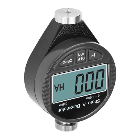 Top Shelf Digital Durometer Shore Hardness Tester With Bright LCD Screen, portable tool with gauge for rubber and silicone.