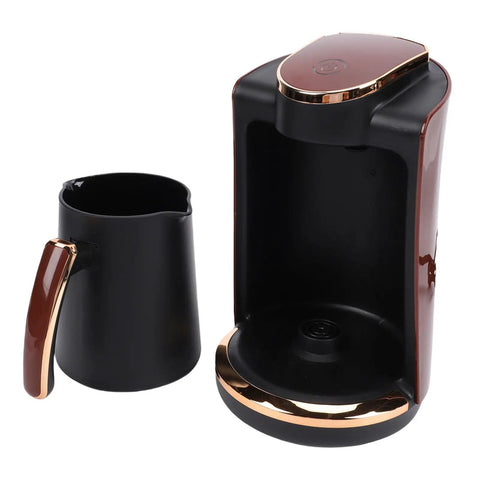 Turkish Coffee Maker Machine 550W Electric Pot With Cup For Rich Turkish And Greek Coffee, Quick Heat, Durable Build