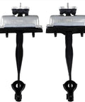 Lincoln MKX Front Door Check Hinge Set 2011 2014 2 Pack Durable Rustproof Door Check Straps Hinged Stop Limiter For Easy Install