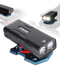 Ultra Bright Electric Skateboard Light With Long Lasting Battery Waterproof And Rechargeable All Aluminum T6 Design Quick Release Mount Wide Beam
