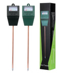 Two Pack Soil Moisture Meters For Houseplants And Outdoor Gardens, Color Coded Dial Hygrometer Test Kit, Easy Read Plant Water Meter, Black And Green