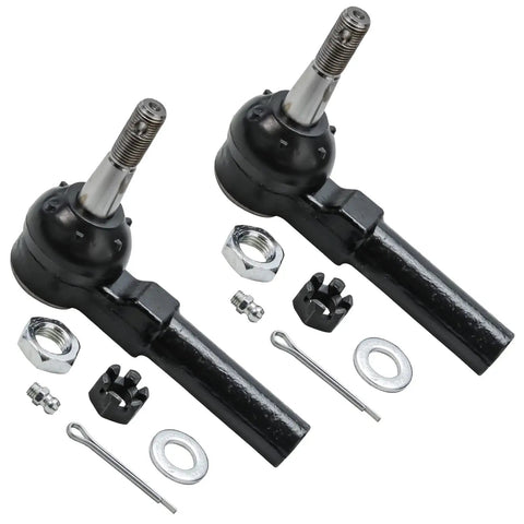 Outer tie rod ends and hardware from Rack And Pinion Kit For Buick Century LaCrosse Regal Allure And Chevrolet Impala Monte Carlo