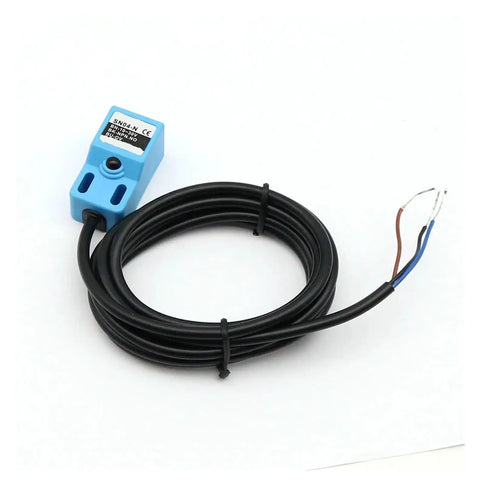 Metal Detection Sensor Proximity Switch For Metal Inspection SN04 N SN04 N2 SN04 P SN04 P2 SN04 D1 D2 Y1 Y2 NPN PNP NC NO blue plastic sensor with cable