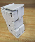 Side view of a pack of 8 in-line digital output interface units, 24 VDC 2 A, 8-channel industrial I/O modules, Module ID 189.